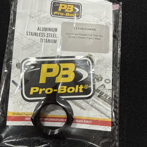 Probolt black stem - black, yoke